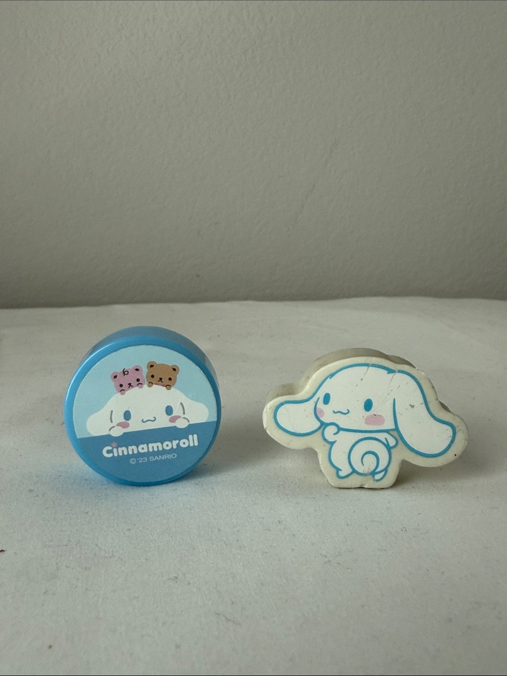 Sanrio Cinnamoroll Pencil Sharpener and Eraser Set